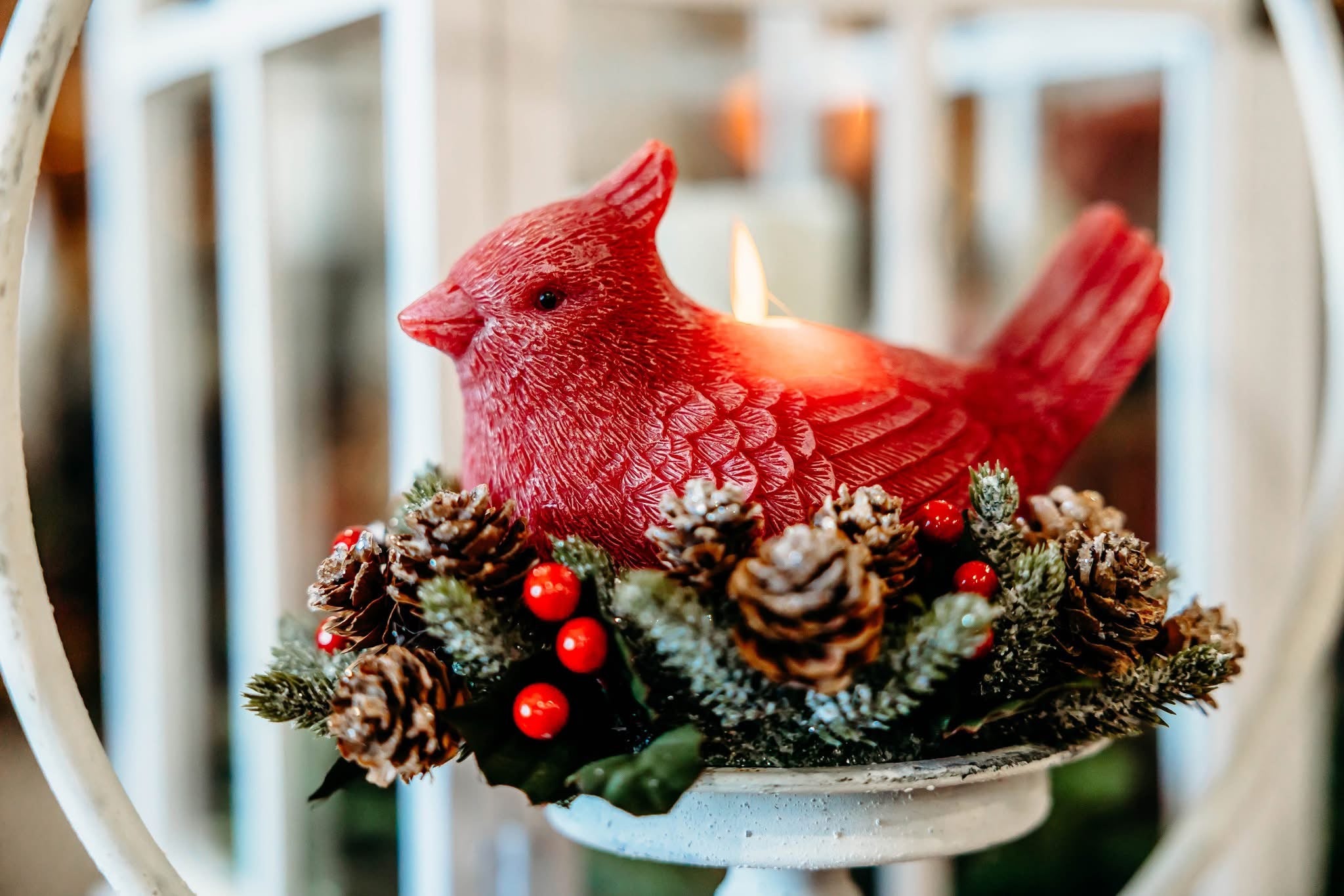 Cardinal Moving Flame LED Candle