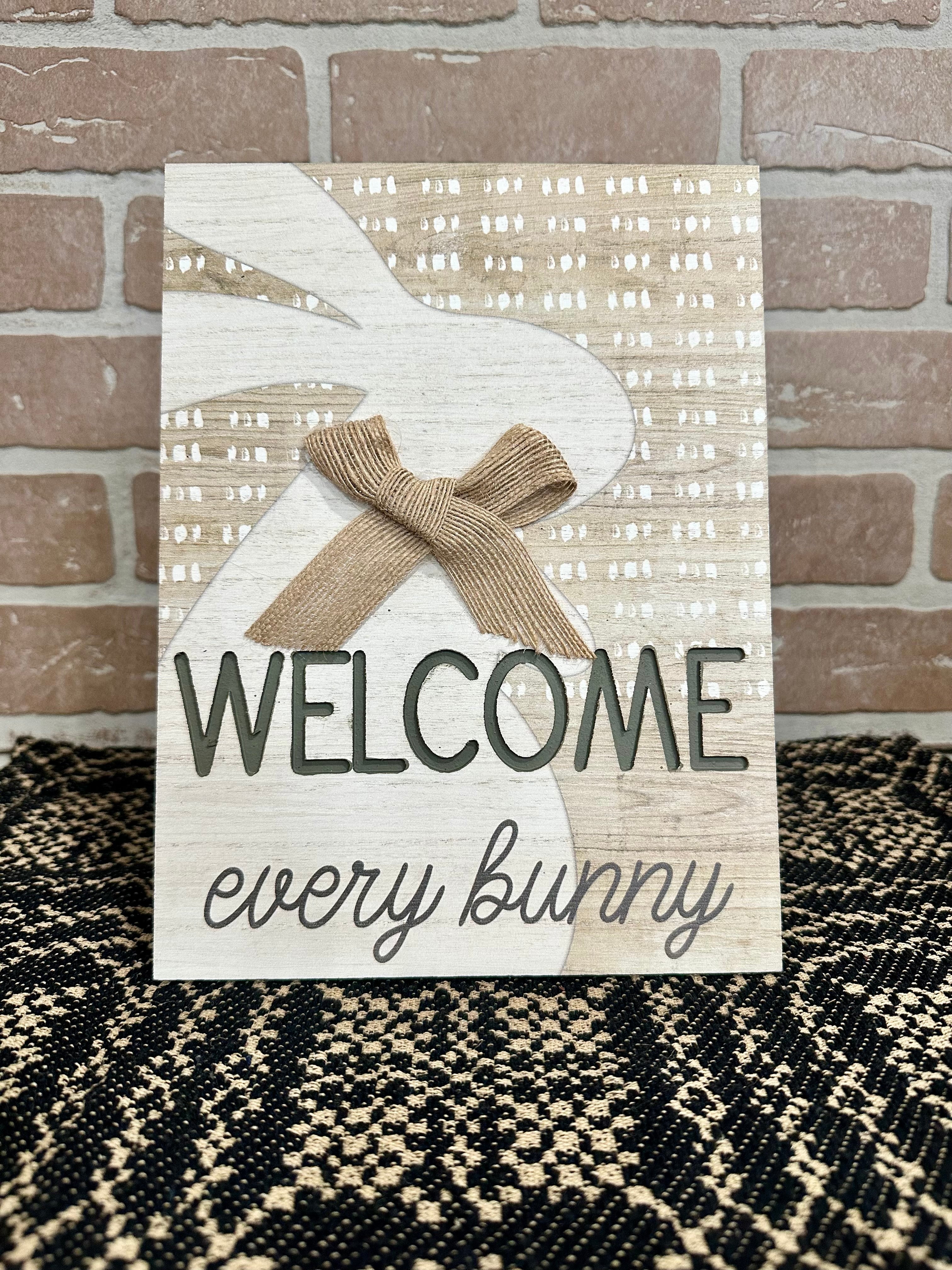 Bunny Frame/Wall Plaque