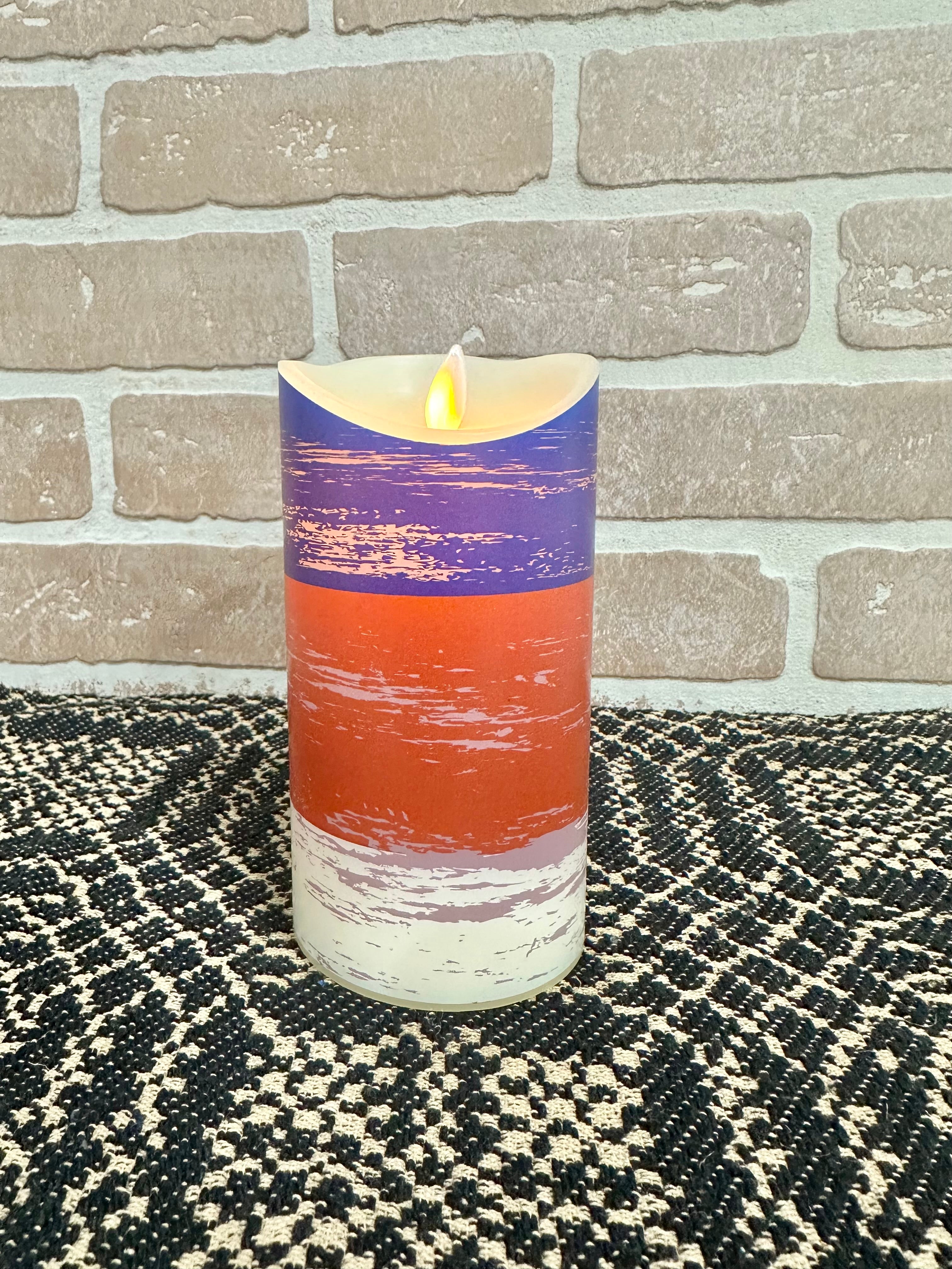 Americana Moving Flame Candle