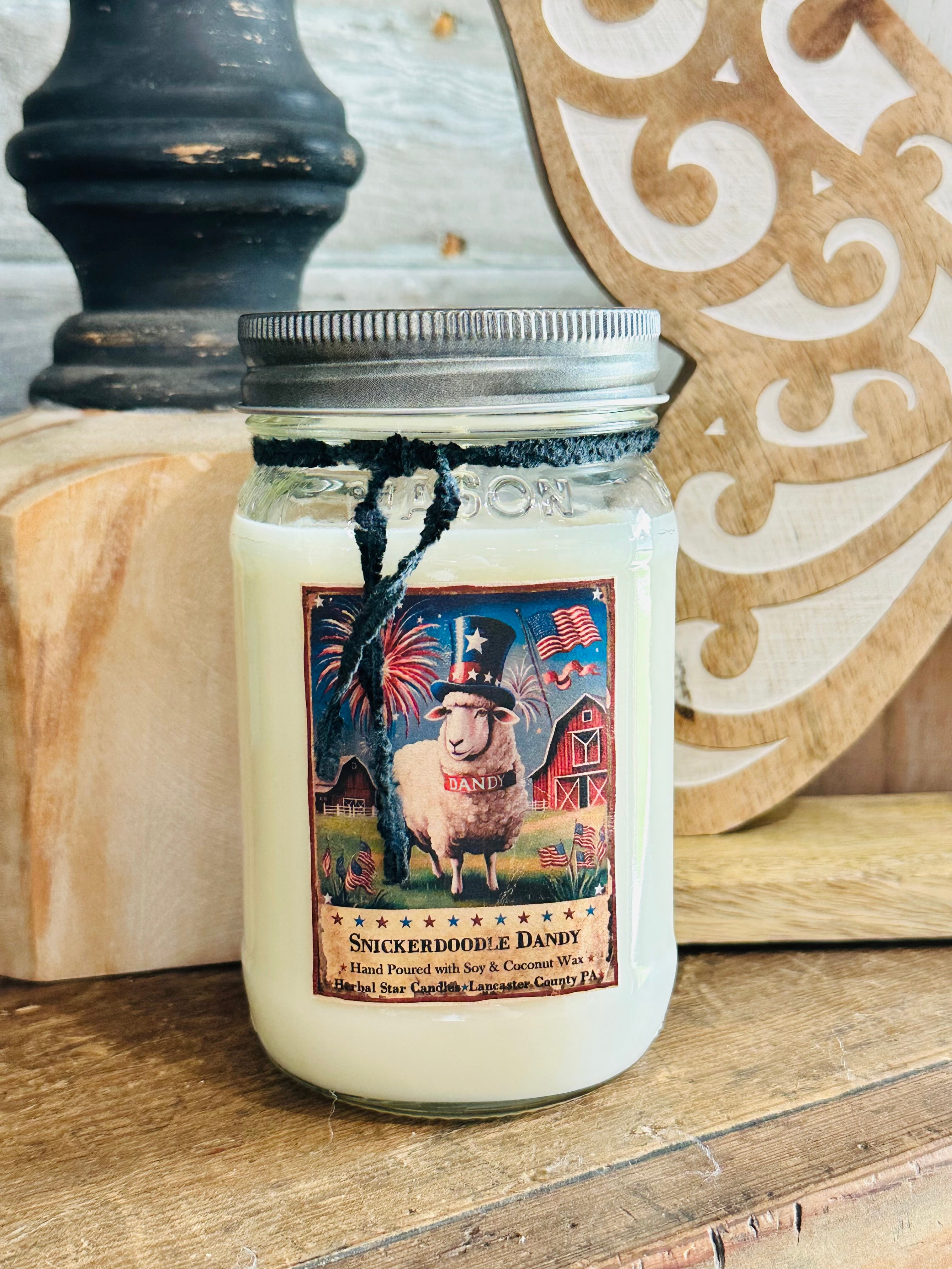 Mason Jar Candle 16oz