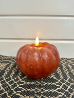 Pumpkin Candle 3.5” 3D Flame