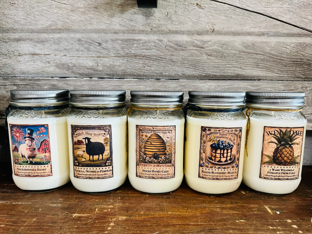 Mason Jar Candle 16oz
