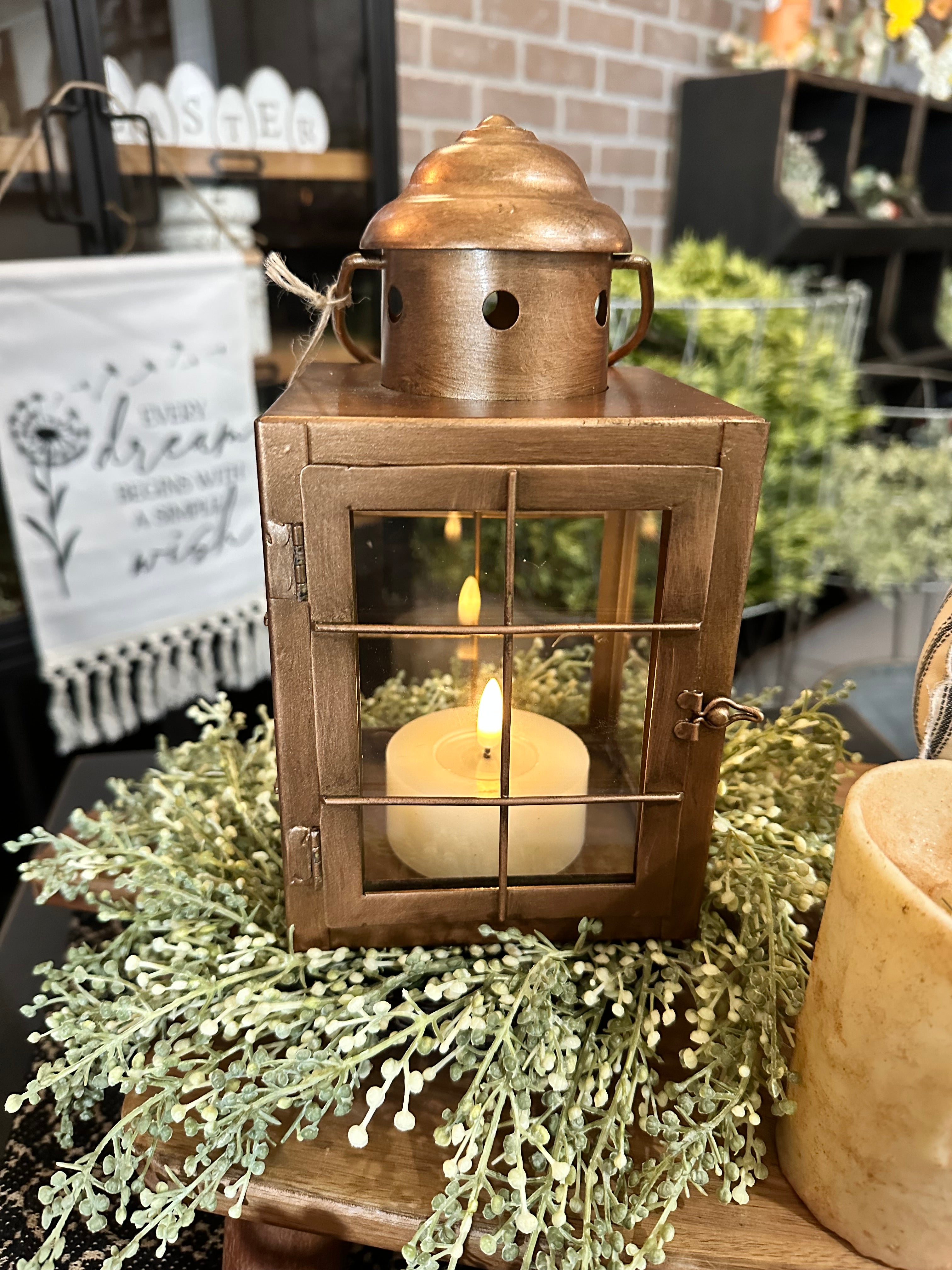 Mini Copper Lantern