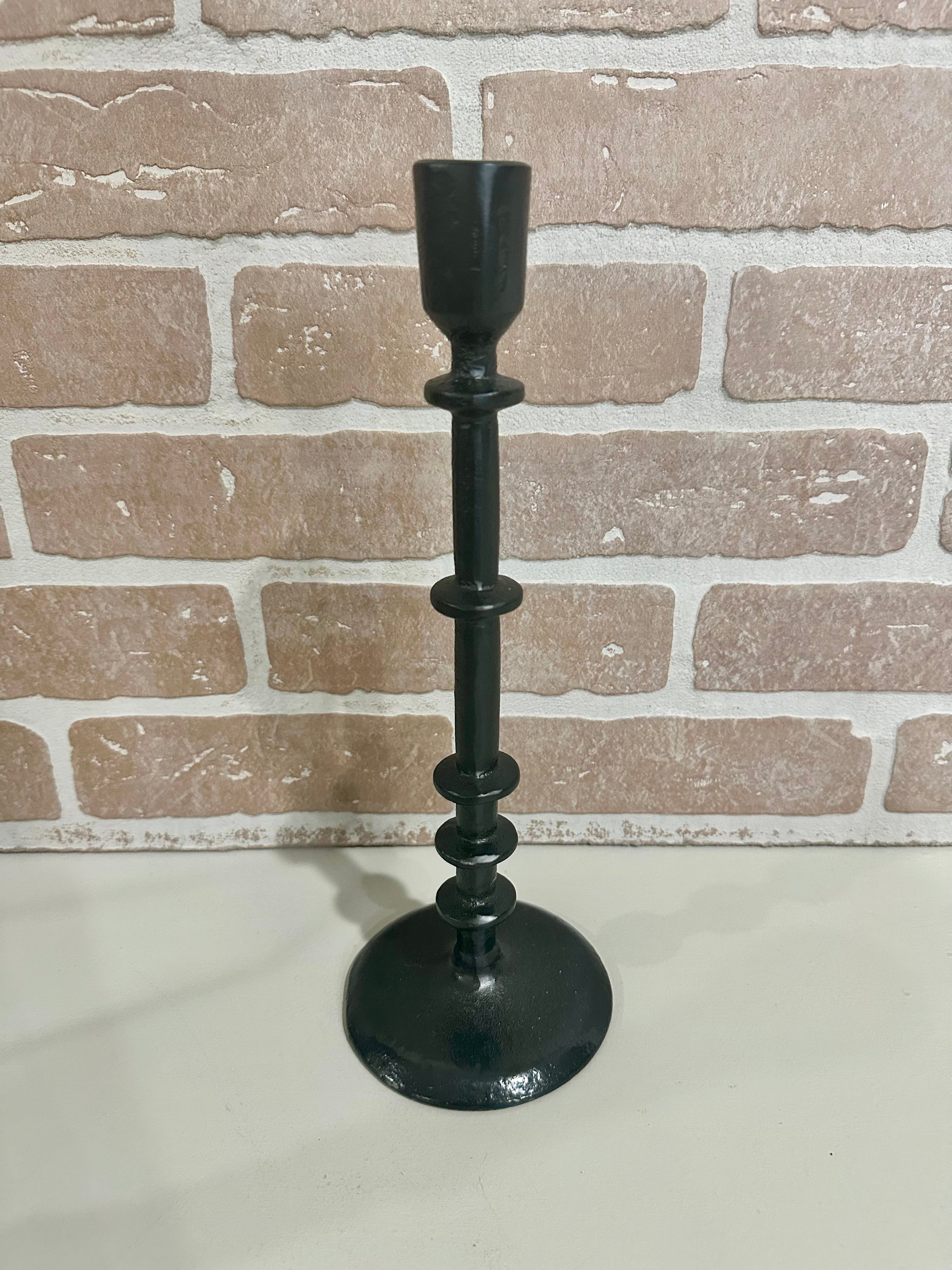 Cast Iron Taper Candle Holder