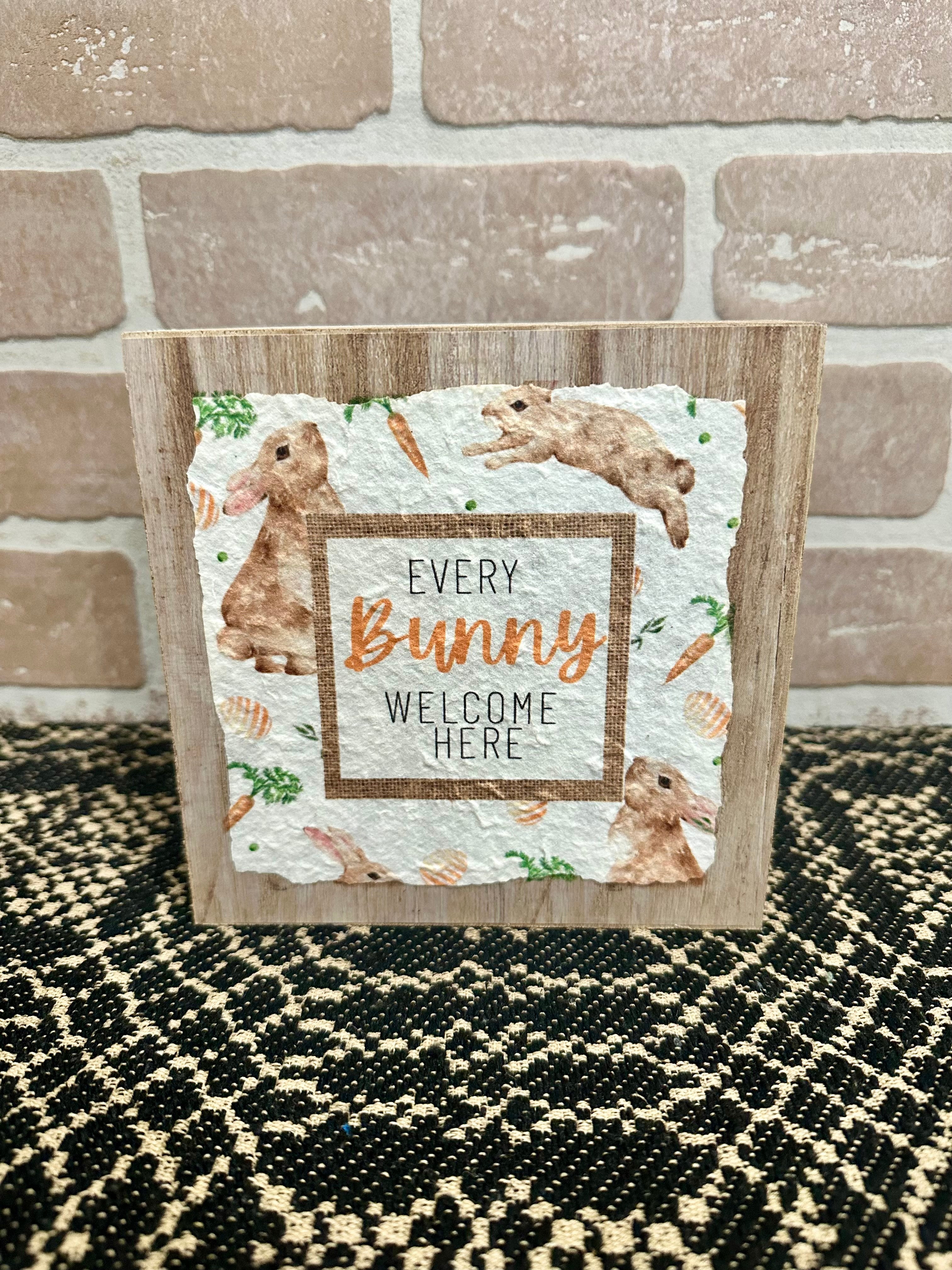 Every Bunny Welcome Block