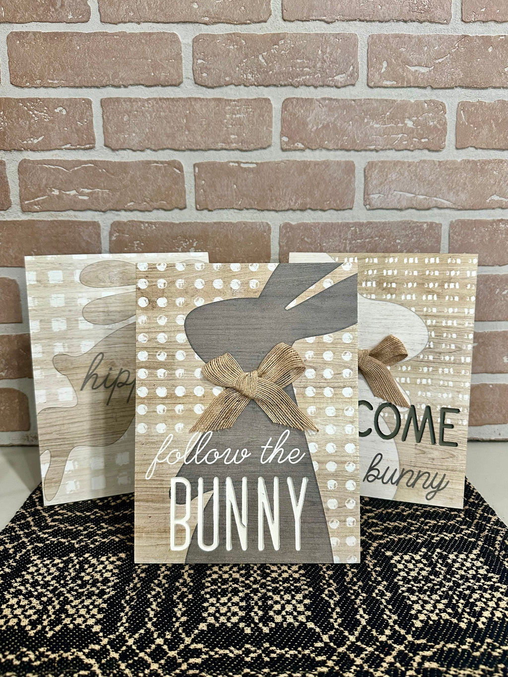 Bunny Frame/Wall Plaque