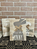 Bunny Frame/Wall Plaque