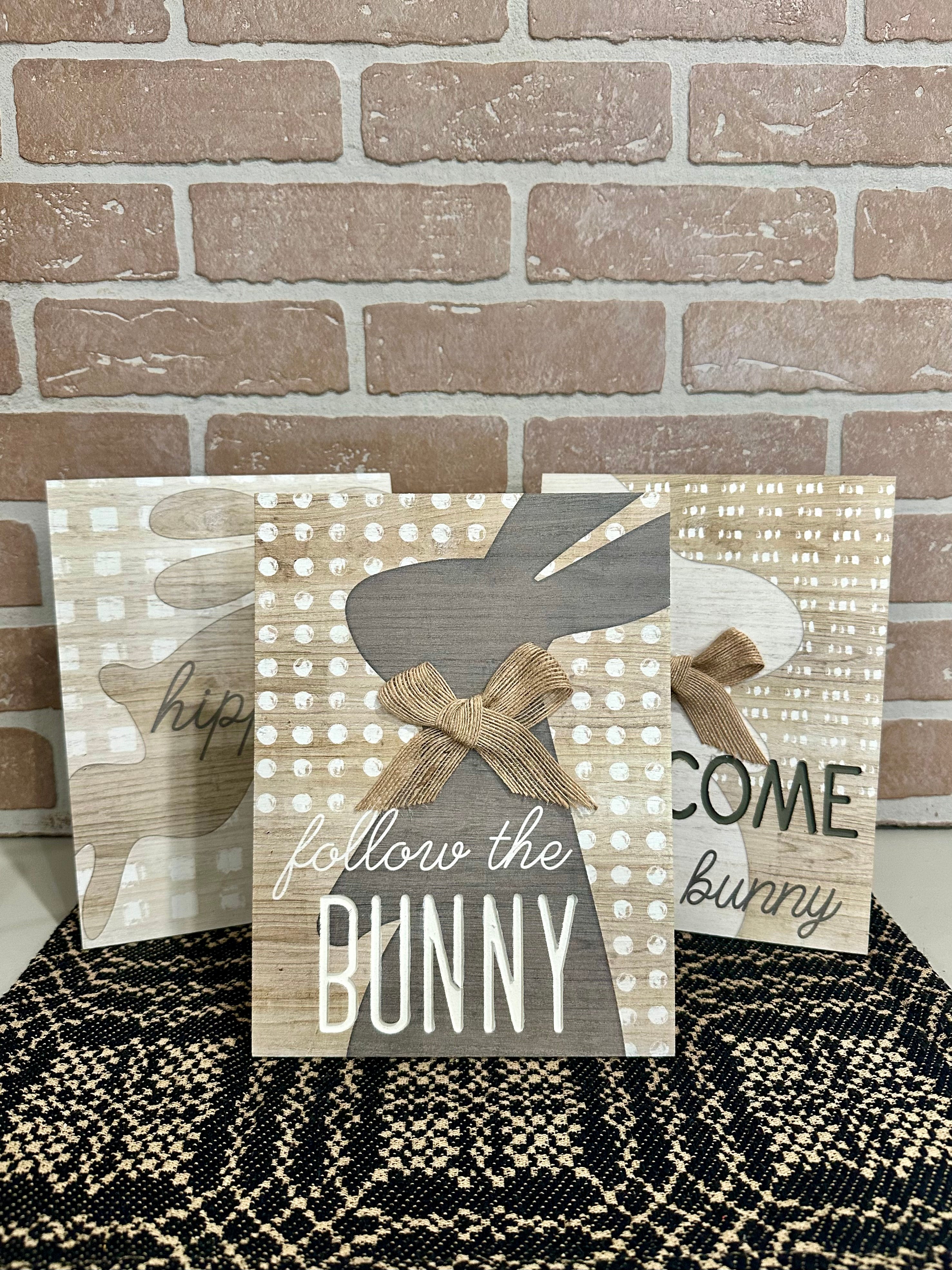 Bunny Frame/Wall Plaque