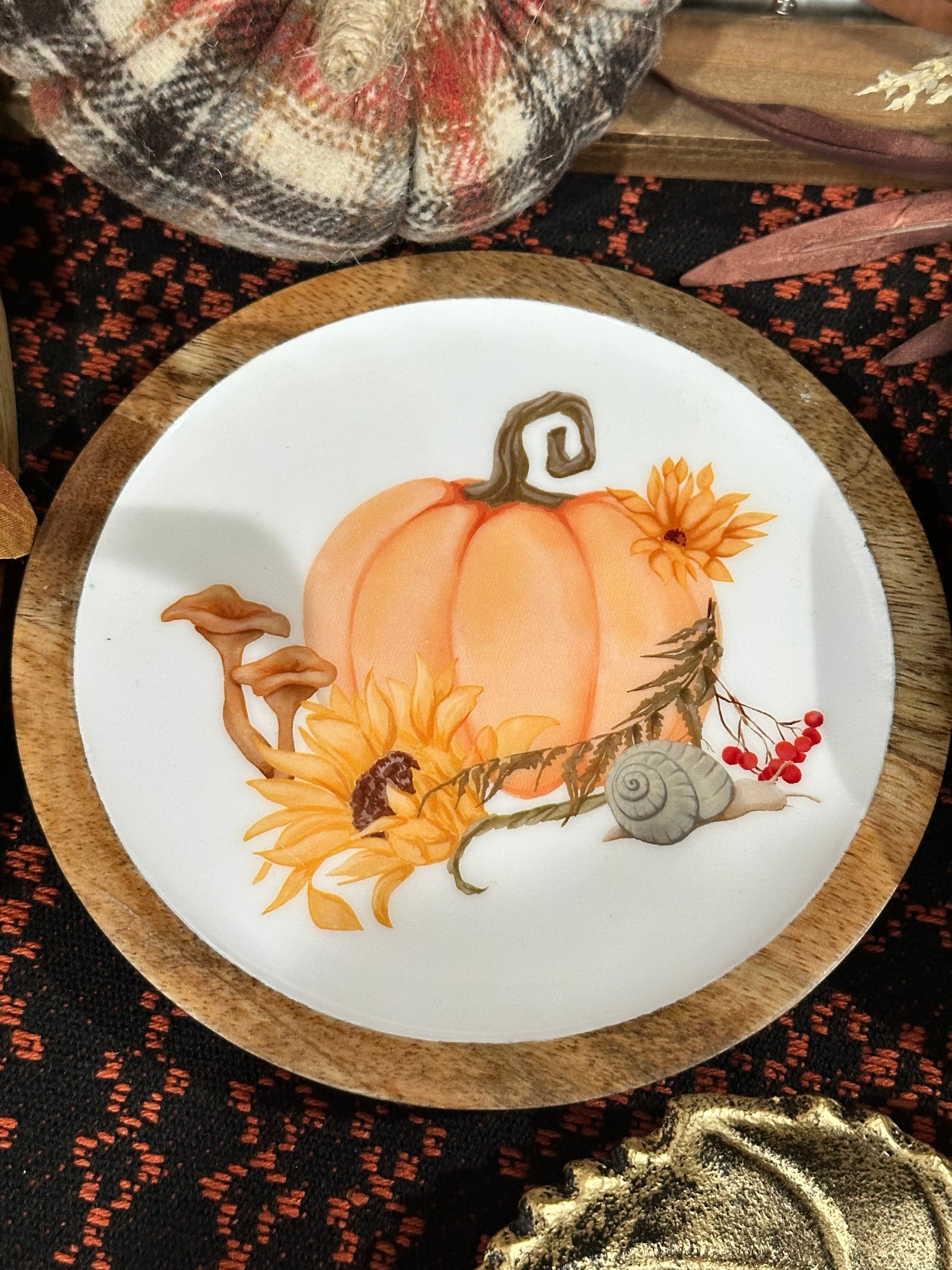 Pumpkin Tidbit Tray