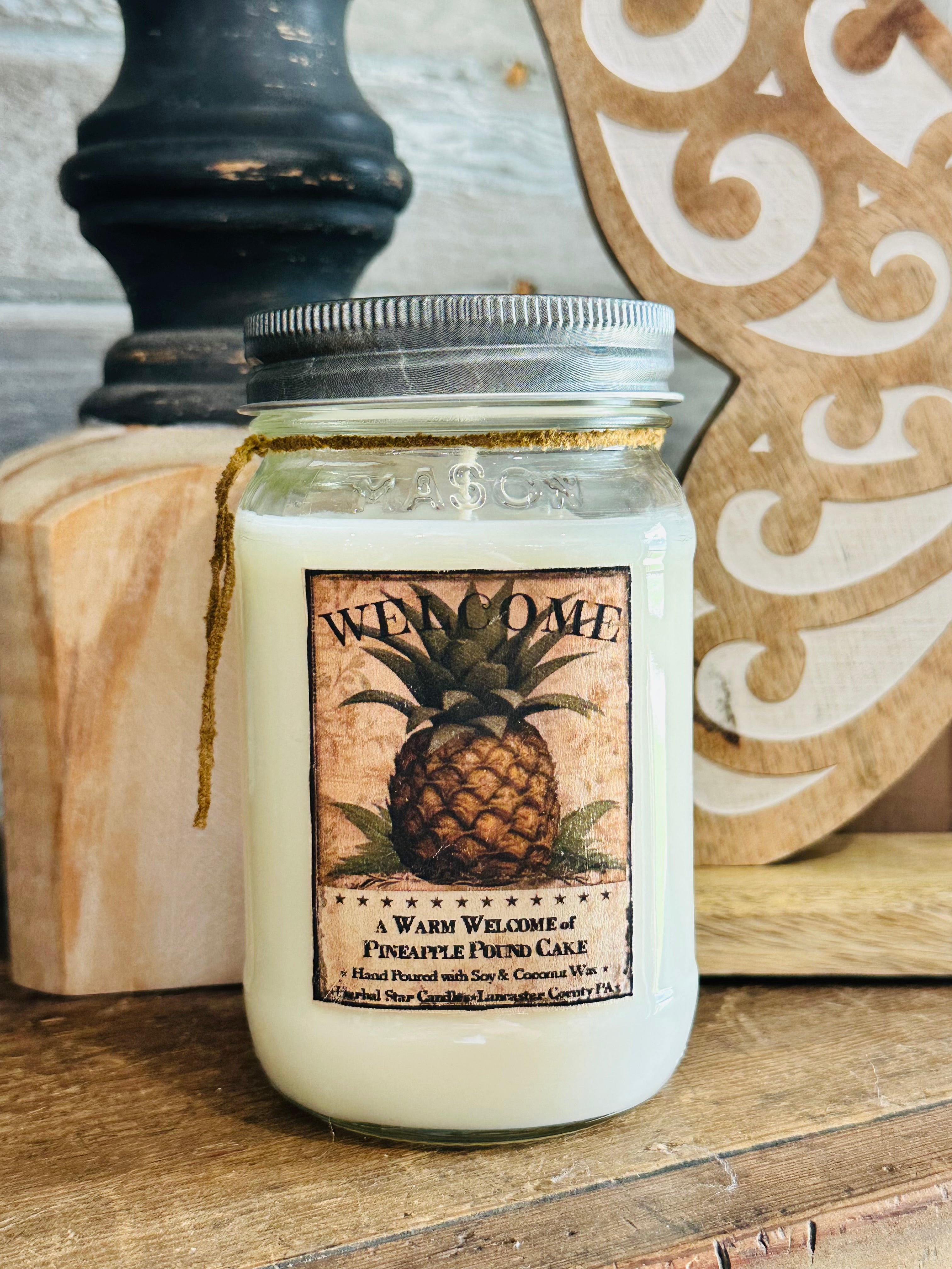 Mason Jar Candle 16oz