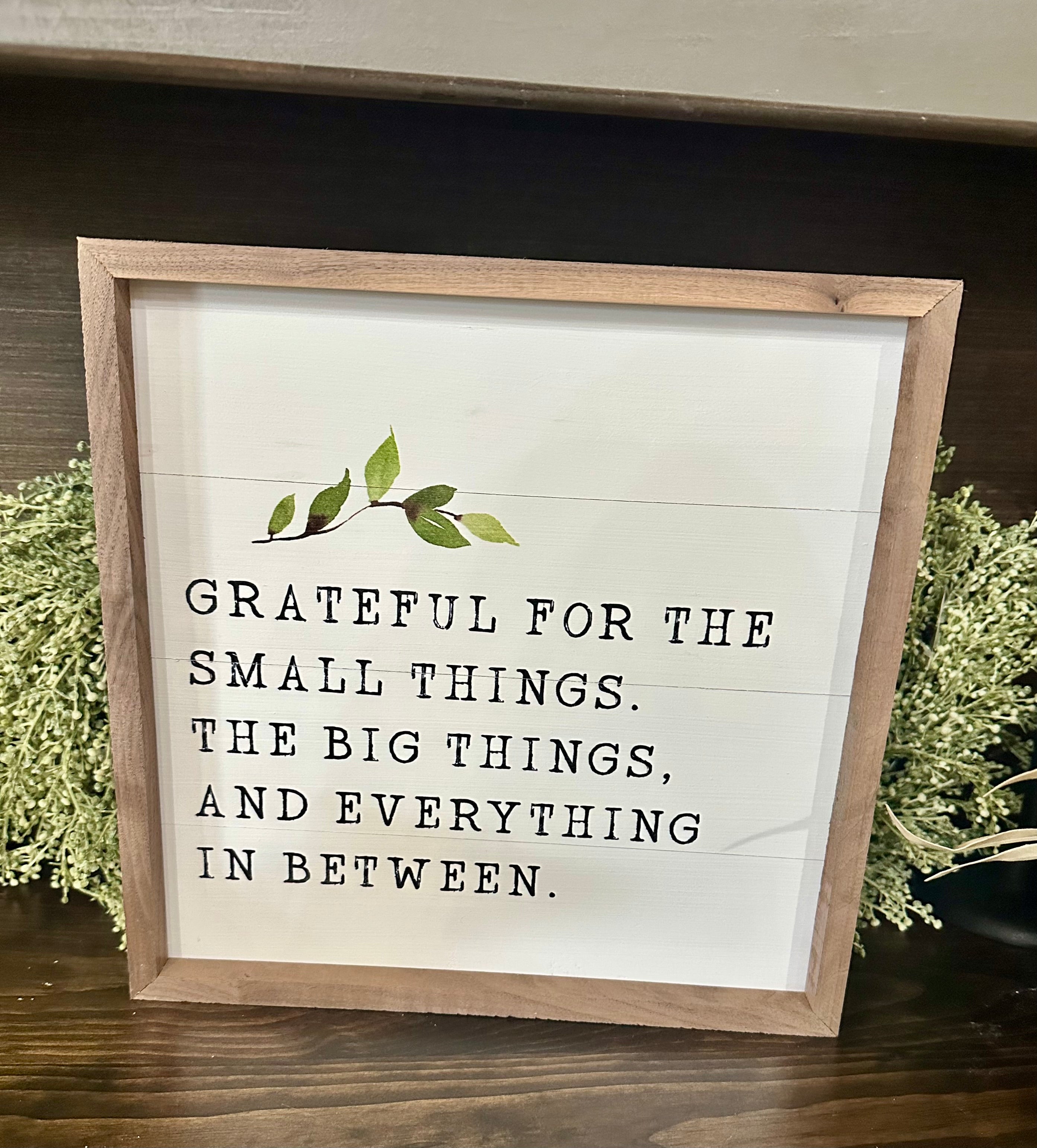 Grateful Sign