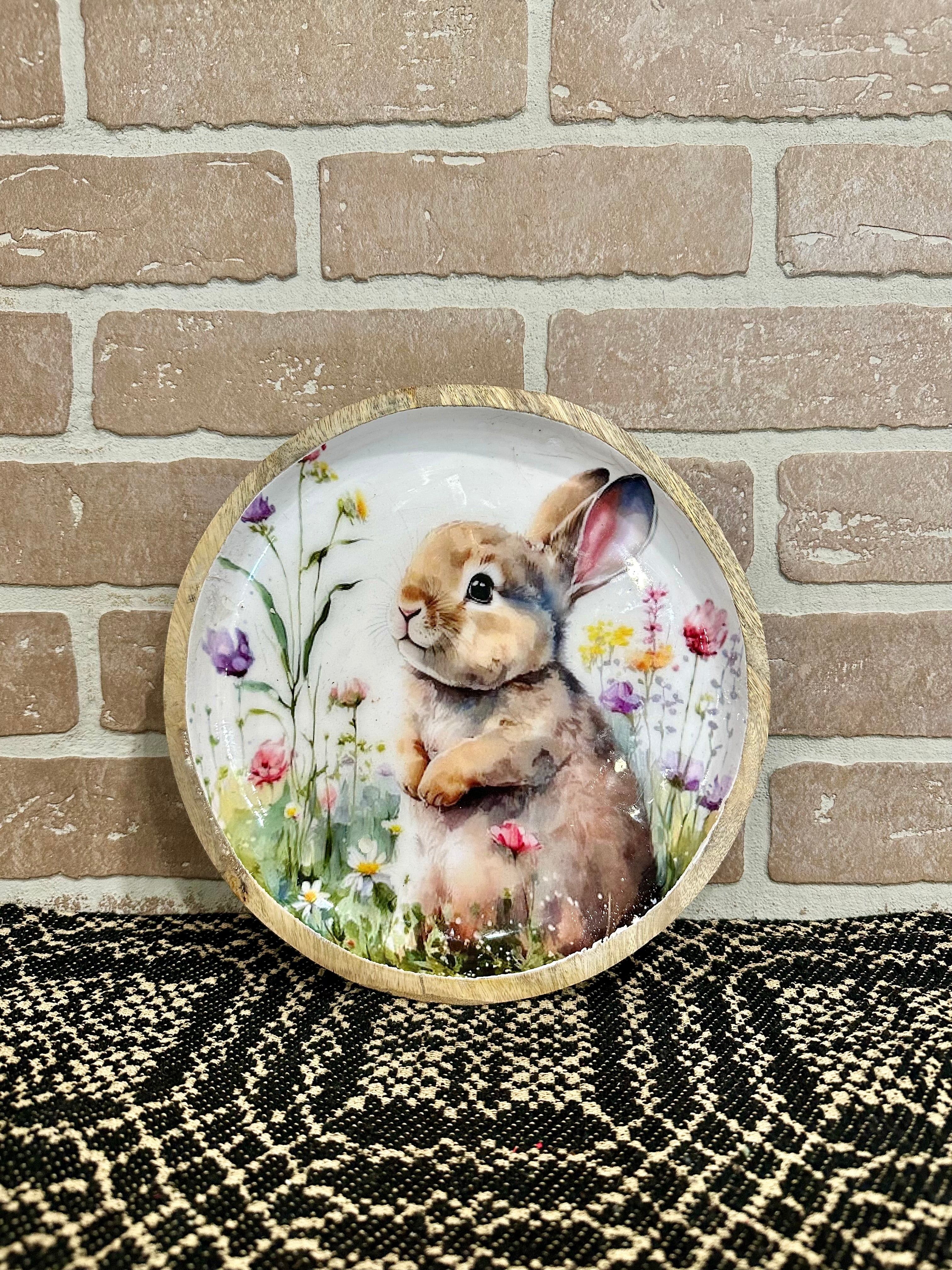 Bunny Decorative Plate