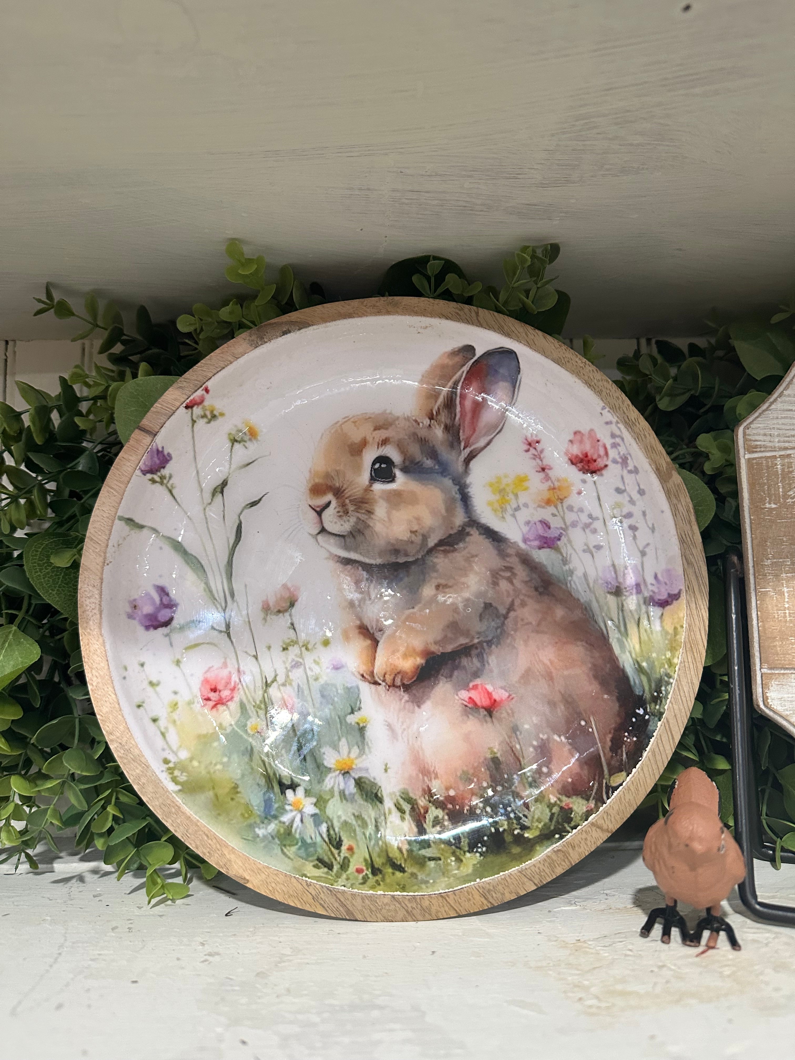 Bunny Decorative Plate