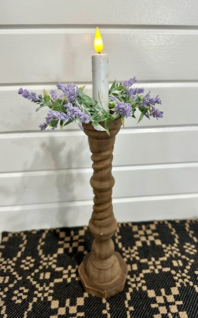 Berry Flower Candle Ring 1.5"